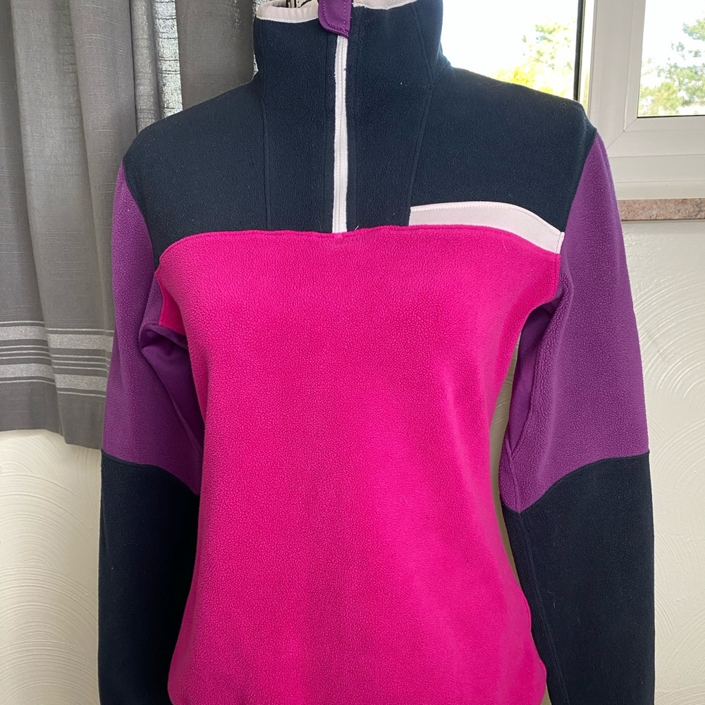 Multicolored Columbia jacket with thermal comfort